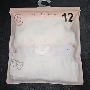 NWT Petit Clair Basics‎ Girls 2pc Panty Set 12